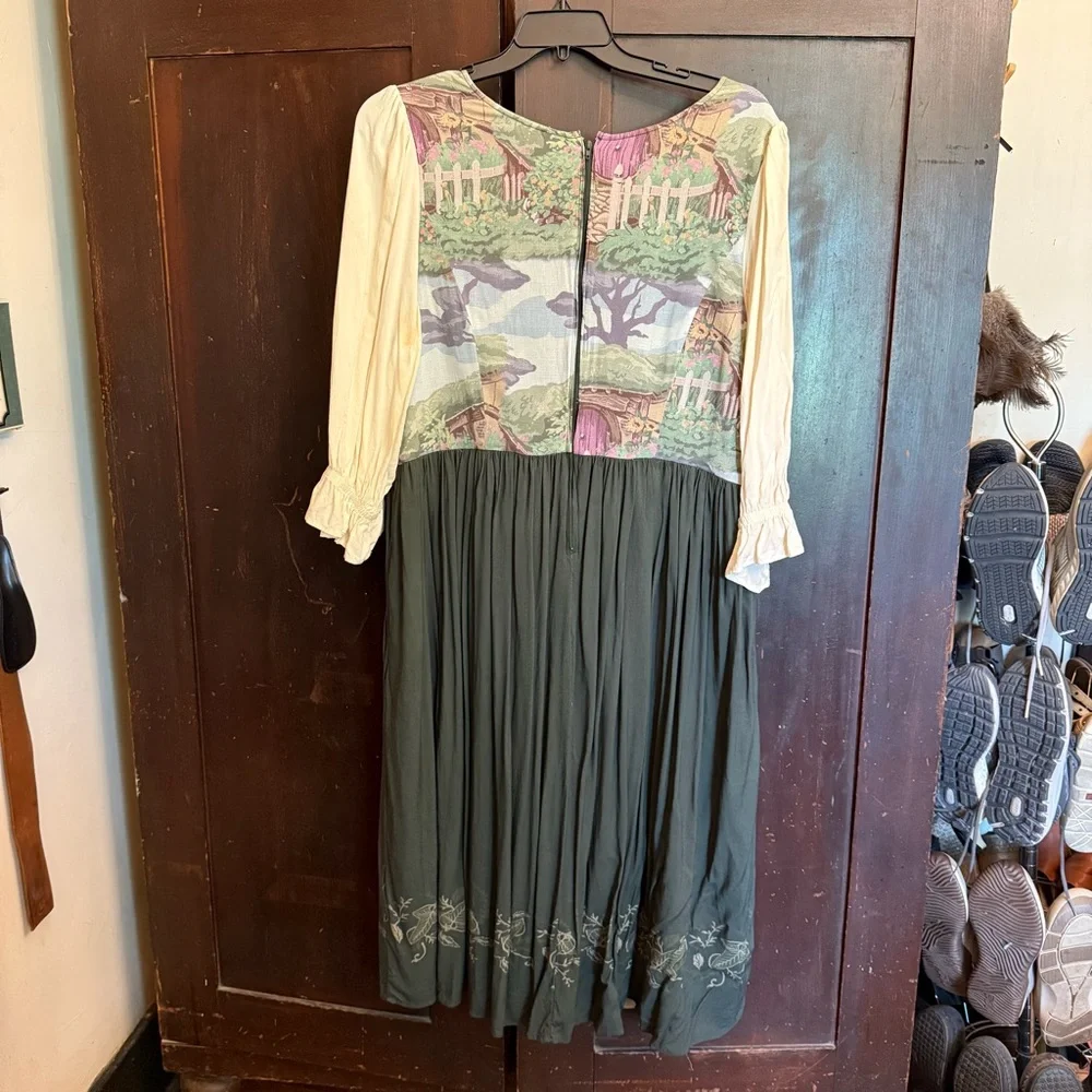 Lord of the Rings Hobbit Shire Renaissance Faire Dress - Picture 2 of 5